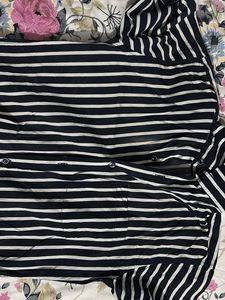 Striped Button-Down Shirt