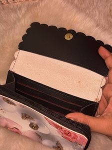 Floral Print Wallet