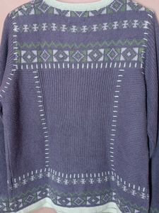 Vintage Patterned Cardigan
