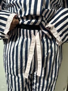 Striped Pajama Set