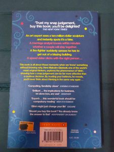 Blink by Malcolm Gladwell