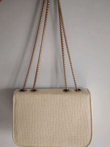 White Sling Bag