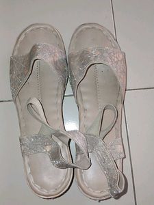 Nude Slingback Sandals