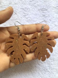 Leaf Shaped Earrings