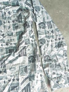Printed Grey Shirt