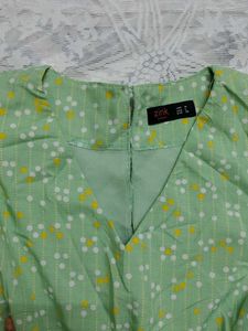 MINI LIME GREEN FROCK
