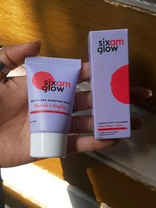 Combo Sleeping mask And Cleanser