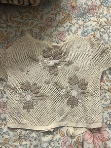 Floral Crochet Cardigan