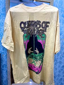 H&amp;M Oversized Printed Pure Cotton T-shirt