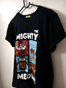 Mighty Cat Meows Graphic Tee