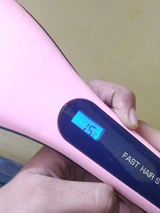 Fast hair straightener