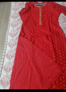 Biba Red Kurta/Kurti