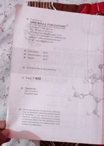MS Chouhan Book For Organic Chemistry In NEET