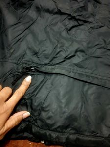 Black Sleeveless Jacket