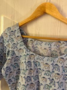 Camel Print coord Set Pure Cotton