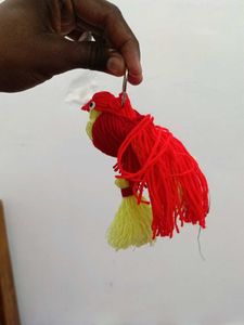 Yarn Bird Keychain Cute Keychai
