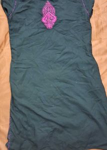 Black Patiala With Kurti