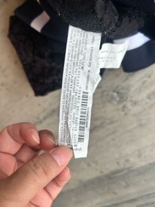 Zara Lace Crop Sweatshirt