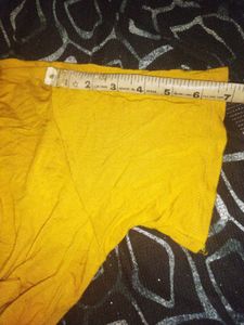 Yellow Pocket Tee