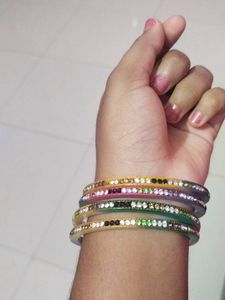 Multicolored Bangles