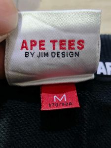 Ape Tees Sweatshirt Black Size M
