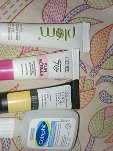 Sunscreen And Cleanser