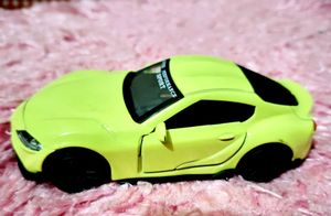 Green Metal Car Toy