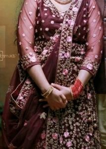 Elegant Embroidered Indian Outfit