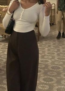 A White Casual Topp