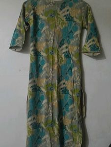 Floral Print Kurta