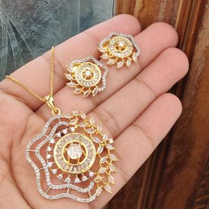 Elegant Gold Plated Jewelry Set