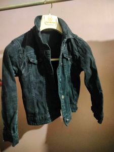Pure Denim Black Jacket