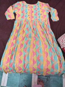 Colorful Patterned suit nayra cut