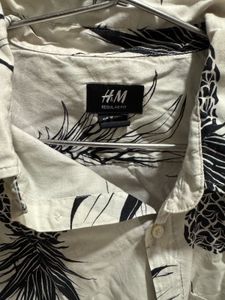 H&amp;M Pineapple Print Shirt