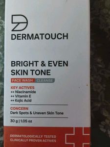 derma touch face wash