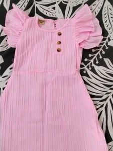 Pink Ruffle Dress