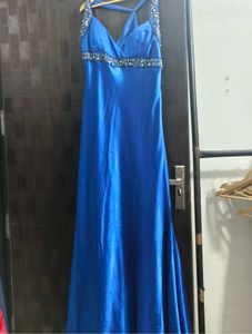 Elegant Blue Evening Gown single pics 900