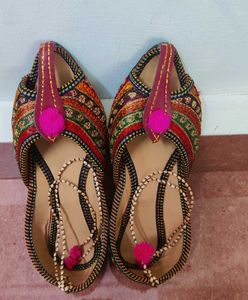 Rajasthani Jaipuri Ethnic Womens Footwear