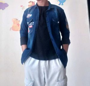 Stylish Denim Shaket (shirt/jacket)
