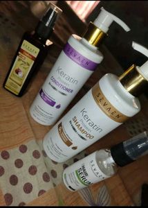 Sevaen Hair Care combo Set .4 items in the se