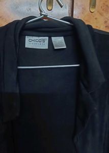 Chicos Black Shrug