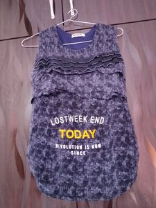 Stylish Pearl Design Top