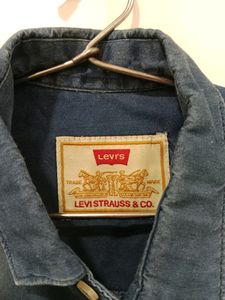 Levi&#39;s Denim Blue Shirt