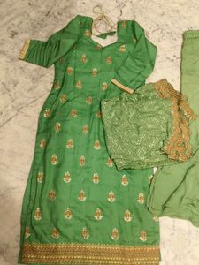 Party Wear Suit With Heavy Dupatta..