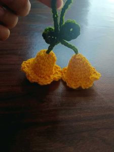 Sale‼️Crochet Flower Keychain