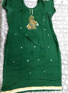 Dark Green Pant Suit