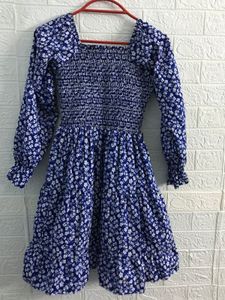 Floral Smocked Dress