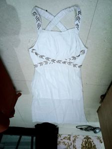 White Gown Dress 👗