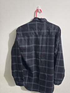 Men&#39;s Black Checked Shirt