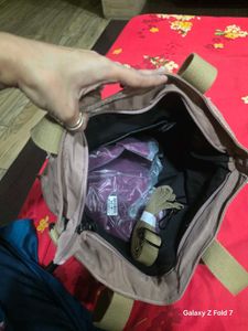 Stylish light pink Tote Bag very spacious